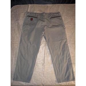 Wrangler Riggs Workwear Men's Grayish/Green Pants Size 44x30